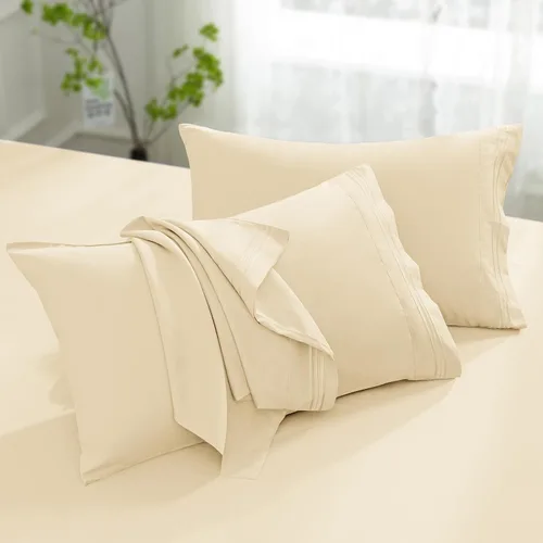 Vista 9 de Aormenzy Fundas de almohada de microfibra, tamaño estándar, calabaza Calabaza Caramelo