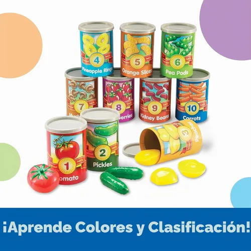 Vista 3 de Learning Resources Latas para contar del uno al diez