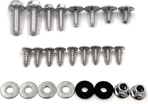 Vista 6 de HongK - Tornillos de panel de tornillo de montaje en tanque de carenado de plástico compatibles con CRF50 Dirt Pit Bike 50cc-110cc