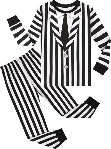 Vista 16 de Pijama pirata de A&J Design para niños pequeños Pijama azul de policía