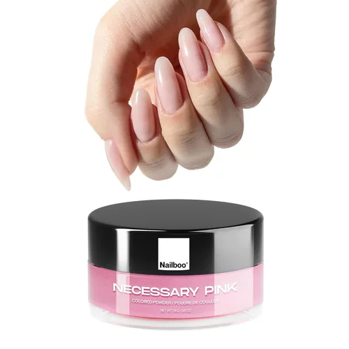 Vista 10 de Nailboo Polvo de inmersión para uñas – Polvo de inmersión de uñas transparente, hecho a medida con fórmula ultrafina altamente pigmentada,