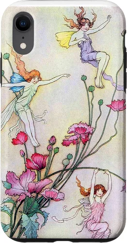 Vista 9 de Carcasa para iPhone 12, diseño de flores de baile de Warwick Goble