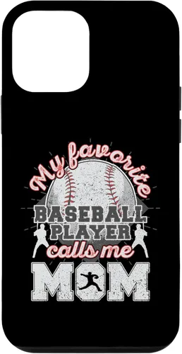 Vista 16 de Baseball Mom My Favorite Baseball Player Calls Me Mom Case for iPhone 17