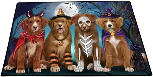 Vista 12 de Doggie of the Day Nova Scotia Duck Tolling Retriever Dogs Floor Mat - 4th of July Independence Day - Best Dog Doormat - Protector Decor - Unique