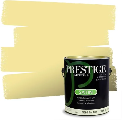Vista 14 de PRESTIGE Pinturas de pintura exterior e imprimación en uno, 1 galón, plano, combinación comparable de Benjamin Moore* Pila de heno