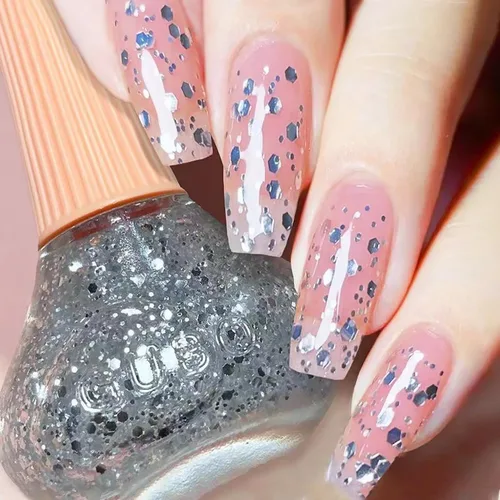 Vista 12 de Major Dijit Juego de esmalte de uñas de 12 colores de secado rápido primavera-verano, esmalte de uñas popular de color caramelo dulce, kit de arte