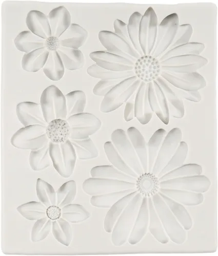 Vista 8 de Molde de silicona para flores de crisantemo para fondant de flores Estilo a