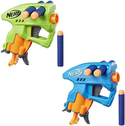 Vista 3 de Nerf N-Strike - Pistola de juguete NanoFire (verde)