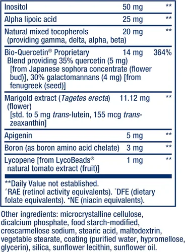 Vista 5 de Life Extension Multivitamínico Una-Por-Día – Repleto de Más de 25 Vitaminas, Minerales y Extractos de Plantas, Quercetina, Folato 5-MTHF y Más