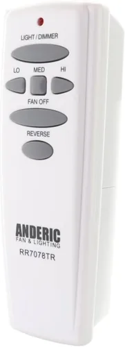 Vista 3 de Anderic RR7078TR - Ventilador de techo con mando a distancia para Hampton