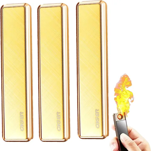 Vista 7 de Xipe - Encendedor de arco USB resistente al viento, encendedor de arco USB recargable (3 piezas)
