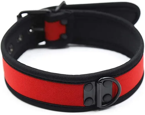 Vista 2 de HOT DREAM Gargantilla personalizada de neopreno para cachorros para hombres y mujeres
