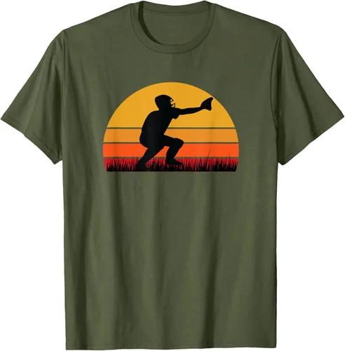Vista 54 de Baseball Beisbol - Camiseta de jugador de pelota de defensa atrapante, Negro, S