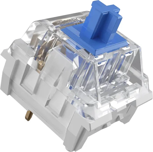 Vista 7 de Zhouwang Clickers de teclado para impresiones 3D, kit de 36 interruptores Azul