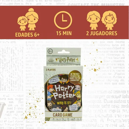 Vista 2 de Paladone Harry Potter Who is It Guessing - Mercancía con licencia oficial del juego