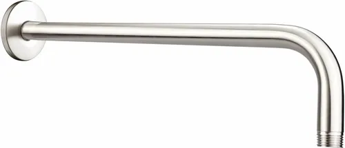 Vista 15 de Brazo de ducha Voolan con brida y cinta de teflón, brazo de cabezal de ducha extensible para cabezal de ducha fijo de baño, acero inoxidable sólido