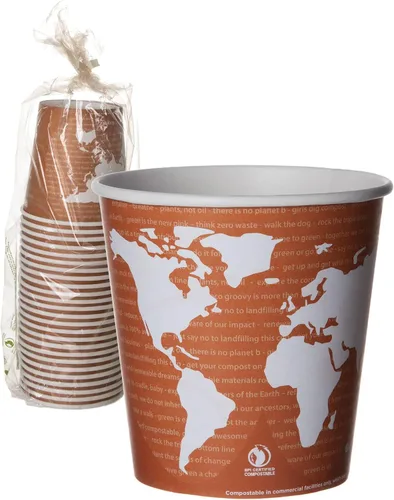 Vista 12 de Eco-Products, Inc Recipientes para sopa con diseño del mundo, Mixto, 1000