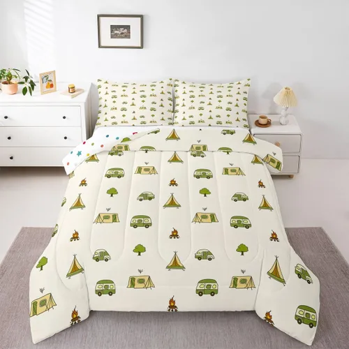 Vista 5 de Erosebridal Yoga Gifts Comforter Set for Kids Boys Girls Yoga Chakras Bedding Sun and Moon Duvet Set Boho Tribal Comforter Twin with 1 Pillowcase