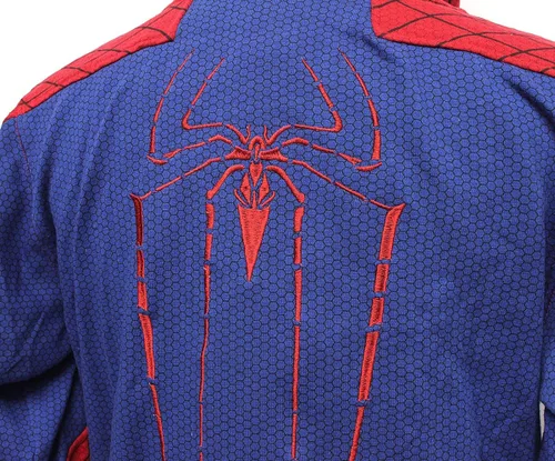 Vista 3 de Mad Engine Increíble disfraz de Spiderman con capucha juvenil