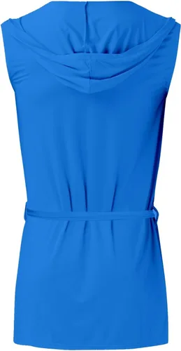 Vista 4 de Bata de satén para hombre, sexy, de seda, con capucha, cómoda pijama, ligera, kimono, ropa de dormir, spa, ropa de descanso, camisón