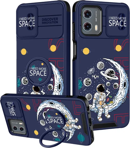 Vista 89 de Funermei Funda para Moto G Stylus 5G 2022, funda para teléfono con diseño de calavera de esqueleto para mujeres y niñas, diseño gótico, Como