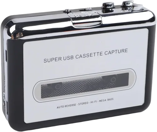 Vista 2 de Cassette Player to MP3 Converter