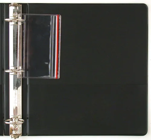 Vista 4 de StoreSMART - Funda con cremallera Flash Drive para carpetas de 3 anillas, paquete de 10 unidades, plástico de vinilo, R1831-FLASH10, fabricada