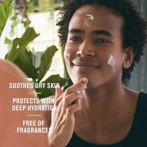 Vista 5 de Every Man Jack Loción facial diaria para hombres, hidrata profundamente y revive la piel seca y cansada con ácido hialurónico, aloe vera