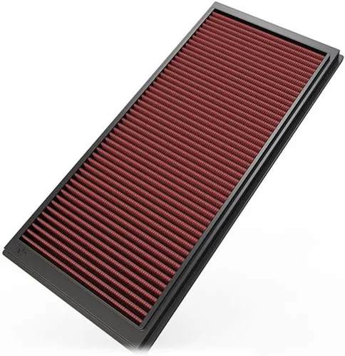 Vista 2 de K&N Filtro de aire del motor: aumenta la potencia y la aceleración, lavable, filtro de aire de repuesto para automóvil: compatible con Subaru