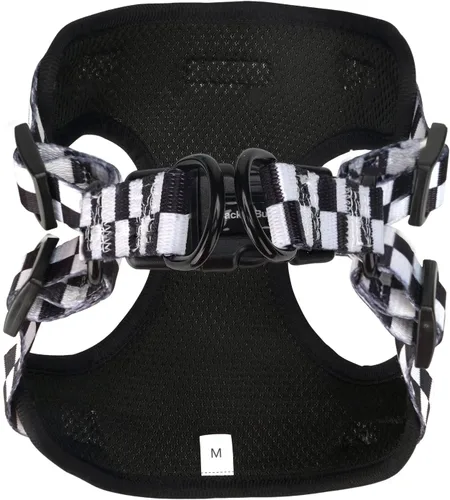 Vista 8 de Jack & Bully Arnés para perro, chaleco sin tirones, de neopreno ajustable, suave con malla transpirable, para todo tipo de clima, bulldog francés