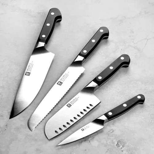 Vista 2 de ZWILLING Pro - Juego de bloques magnéticos para cuchillos, fabricado en Alemania, 5 piezas, bloque de madera de abedul