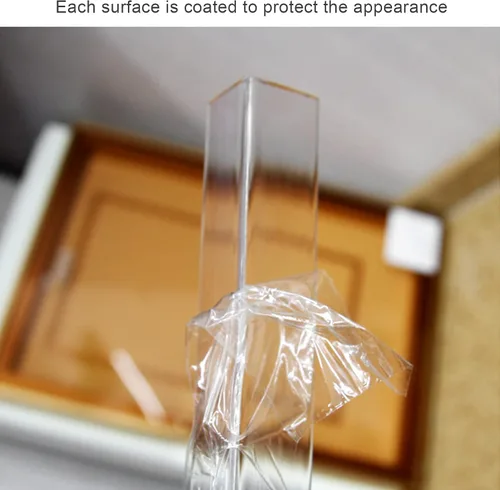 Vista 4 de HM&DX Protector de borde de esquina autoadhesivo transparente, tira de esquina de 90 grados, tira de plástico a prueba de esquinas para seguridad