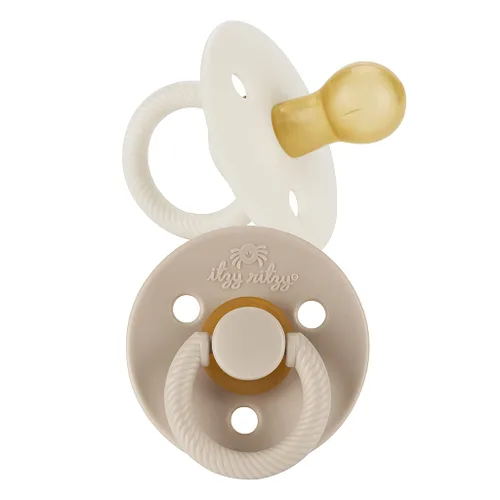 Vista 14 de Itzy Ritzy Chupetes de goma natural para 0 a 6 meses, juego de 2