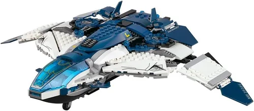 Vista 4 de LEGO Marvel Super Heroes Los Vengadores Quinjet City Chase Set PN 76032