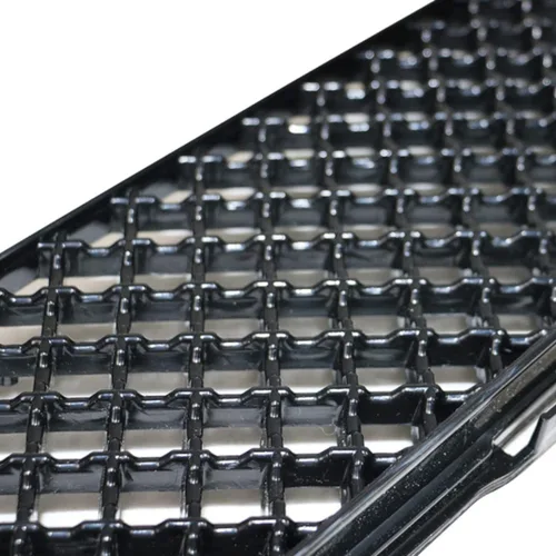 Vista 5 de Parachoques delantero parrilla de malla compatible con Lexus IS300 Altezza JDM 3D estilo diamante estilo ABS protector de plástico ABS 2001 2002