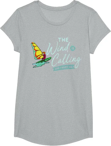 Vista 49 de Windsurfing Board Camiseta Windsurfer, Negro