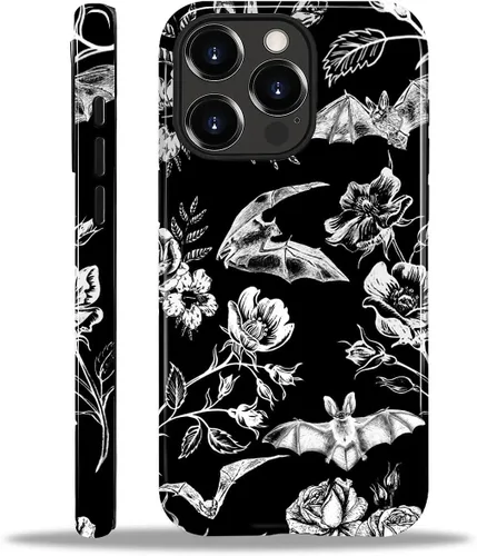 Vista 166 de Funda para iPhone 11, resistente híbrida 2 en 1, protección completa contra golpes con acabado brillante, diseño de collage de tela a cuadros