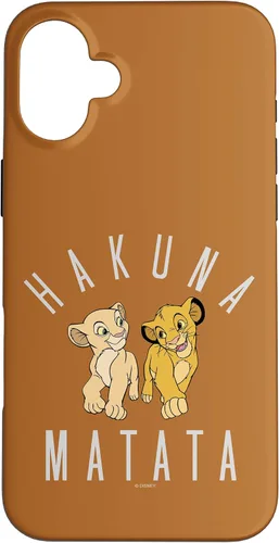 Vista 23 de Funda para iPhone 13 Pro Max Disney The Lion King Simba y Nala Hakuna Matata