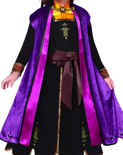 Vista 2 de Spirit Halloween Disfraz de Frozen 2 Anna Deluxe para niños pequeños