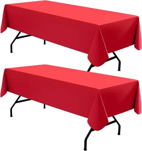 Vista 53 de homing - Mantel cuadrado de vinilo, mantel de plástico impermeable y a prueba de derrames con respaldo de franela, cubierta de mesa fácil de limpiar