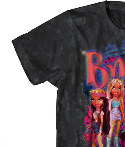 Vista 6 de Bratz Camisa original de muñecas para hombre Yasmin Cloe Jade y Sasha Tie Dye