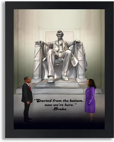 Vista 8 de Póster enmarcado para decoración de pared de la inauguración del presidente Joe Biden Póster de orgullo político de Estados Unidos y regalos