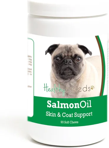 Vista 172 de Healthy Breeds Affenpinscher - Masticables suaves de aceite de salmón, 90