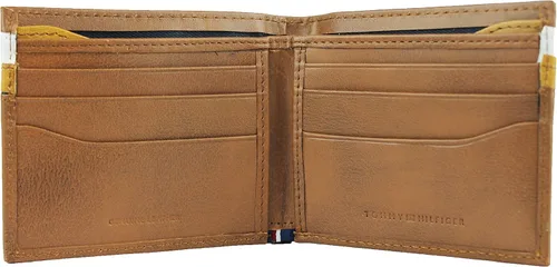 Vista 4 de Tommy Hilfiger - Cartera de piel para hombre doble billetero y valet