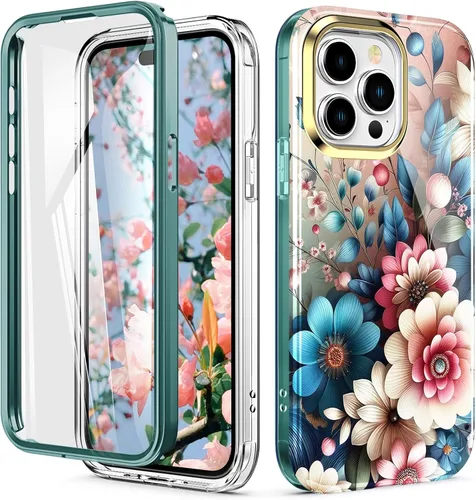 Vista 7 de Bonita funda de mármol para iPhone 11 Pro Max de 6.5 pulgadas, fabricada con protector de pantalla, ligera y elegante, cuerpo completo, a prueba