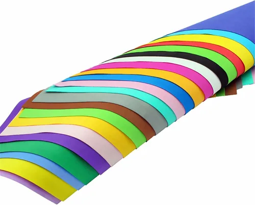 Vista 8 de 20 hojas de espuma EVA, 19 x 19 pulgadas, hoja de espuma colorida para proyectos de manualidades, aula, álbumes de recortes, fiestas, papel grueso