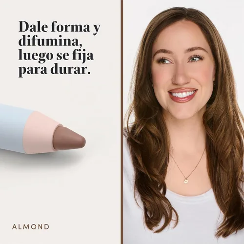 Vista 2 de Ravie Beauty - Lápiz delineador de labios de larga duración, resistente al Almendra (Marrón frío)