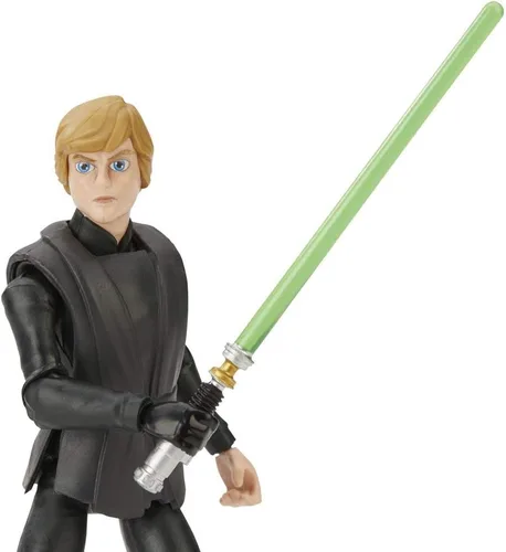 Vista 4 de Star Wars Galaxy of Adventures Jedi Knight Luke Skywalker Figura de acción
