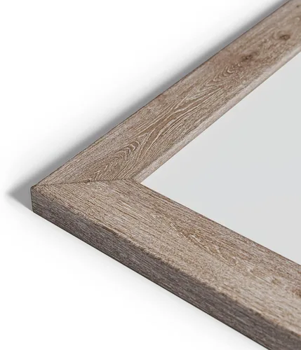 Vista 4 de U Brands Decor - Pizarra magnética de borrado en seco, 36 x 48 pulgadas, marco de madera rústica