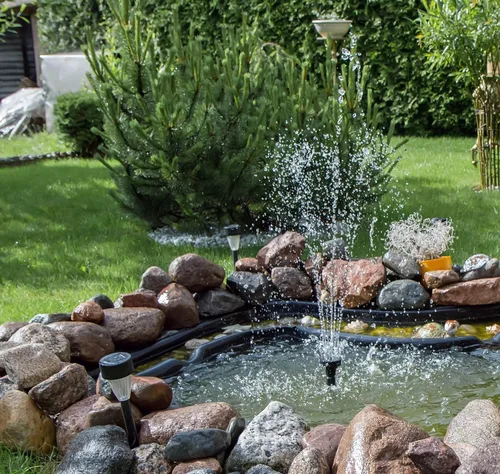Vista 6 de PONDMASTER Danner Manufacturing, Inc Kit de filtro y bomba de estanque de jardín, PMK 1700, negro, 02217